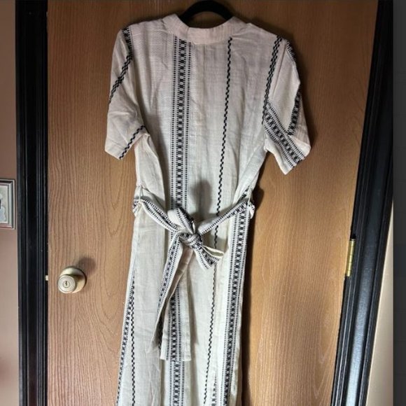 Ace and Jig Margaret Dress Folk Natural, XS - Picture 4 of 11